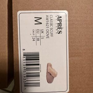 Après Women's Classic Cuff Slippers - Dove